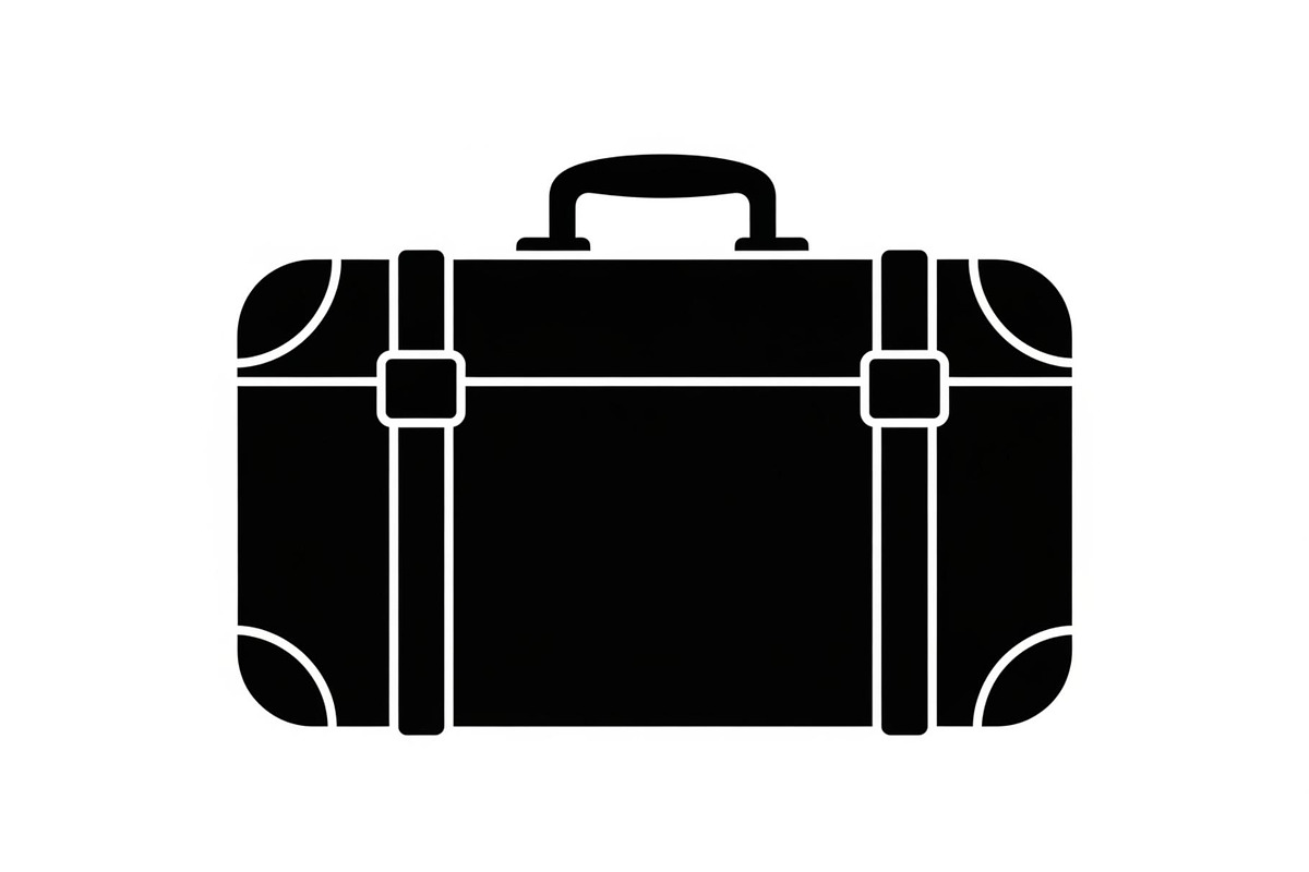 Vintage Suitcase Silhouette Bundle, an Illustration by Artivon (Photo 43 of 51)