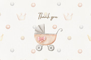Baby Watercolor Clip Arts, a Decorative Illustration by ViolettaKh (Thumbnail 10 of 10)