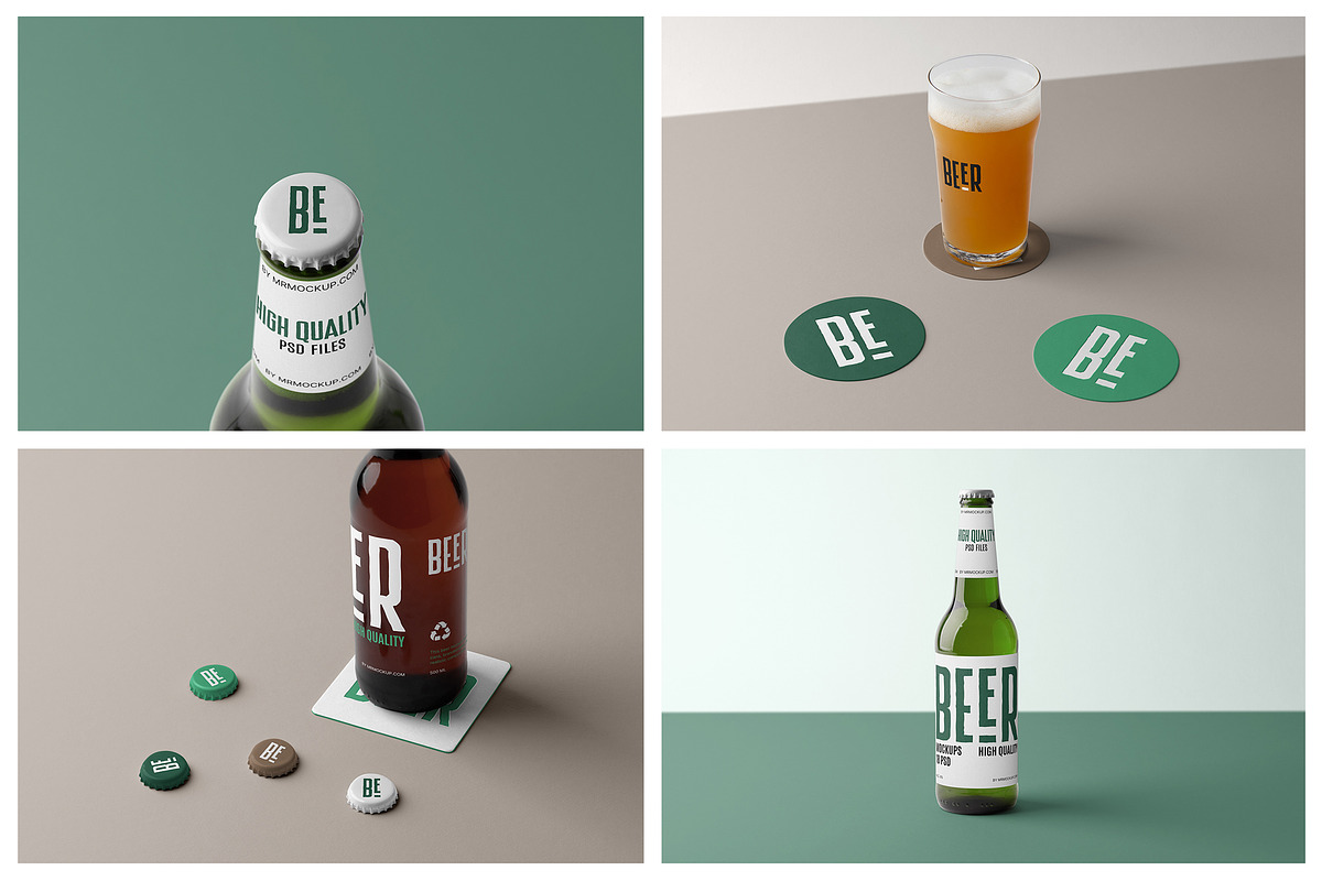 Beer Mockups - Bottle and Can, a Packaging Mockup by Mr.Mockup™ (Photo 9 of 10)