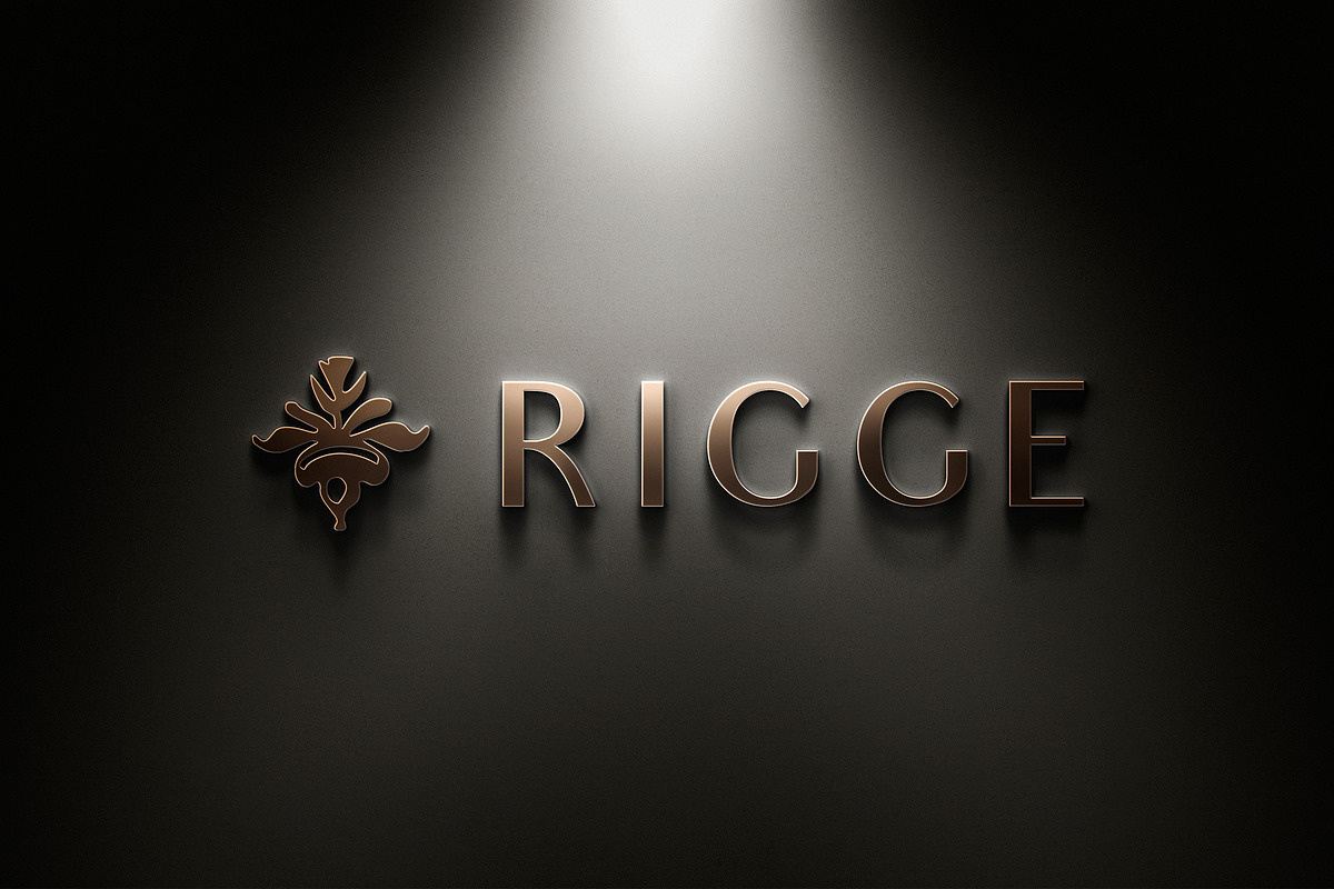 3D Logo Mockup Gold with Spotlight, a Product Mockup by Asylab (Photo 2 of 5)