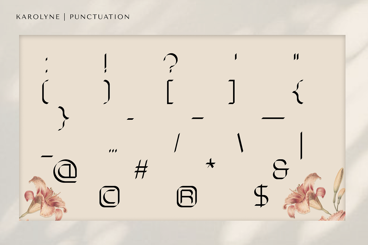 Karolyne, a Sans Serif Font by CuratedType Studio (Photo 2 of 10)