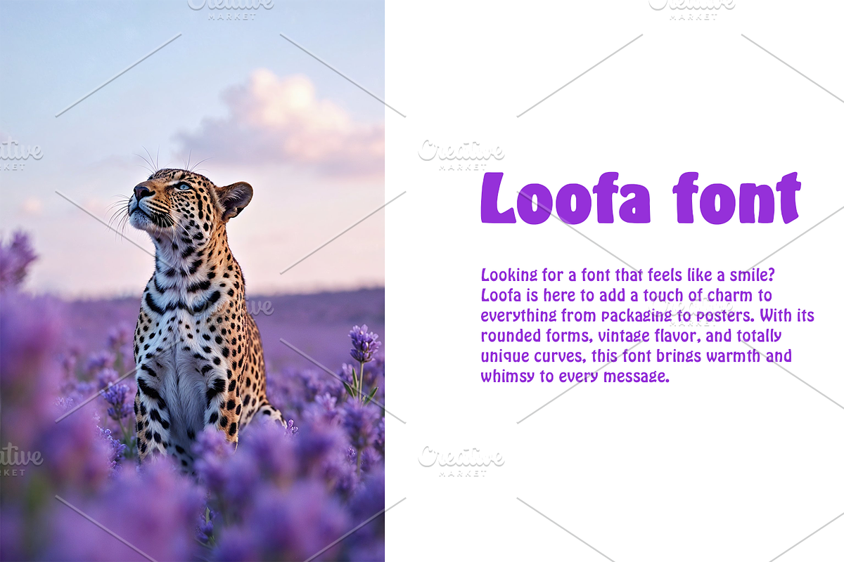 Loofa font-Regular-0120-25, a Font by canve (Photo 2 of 2)