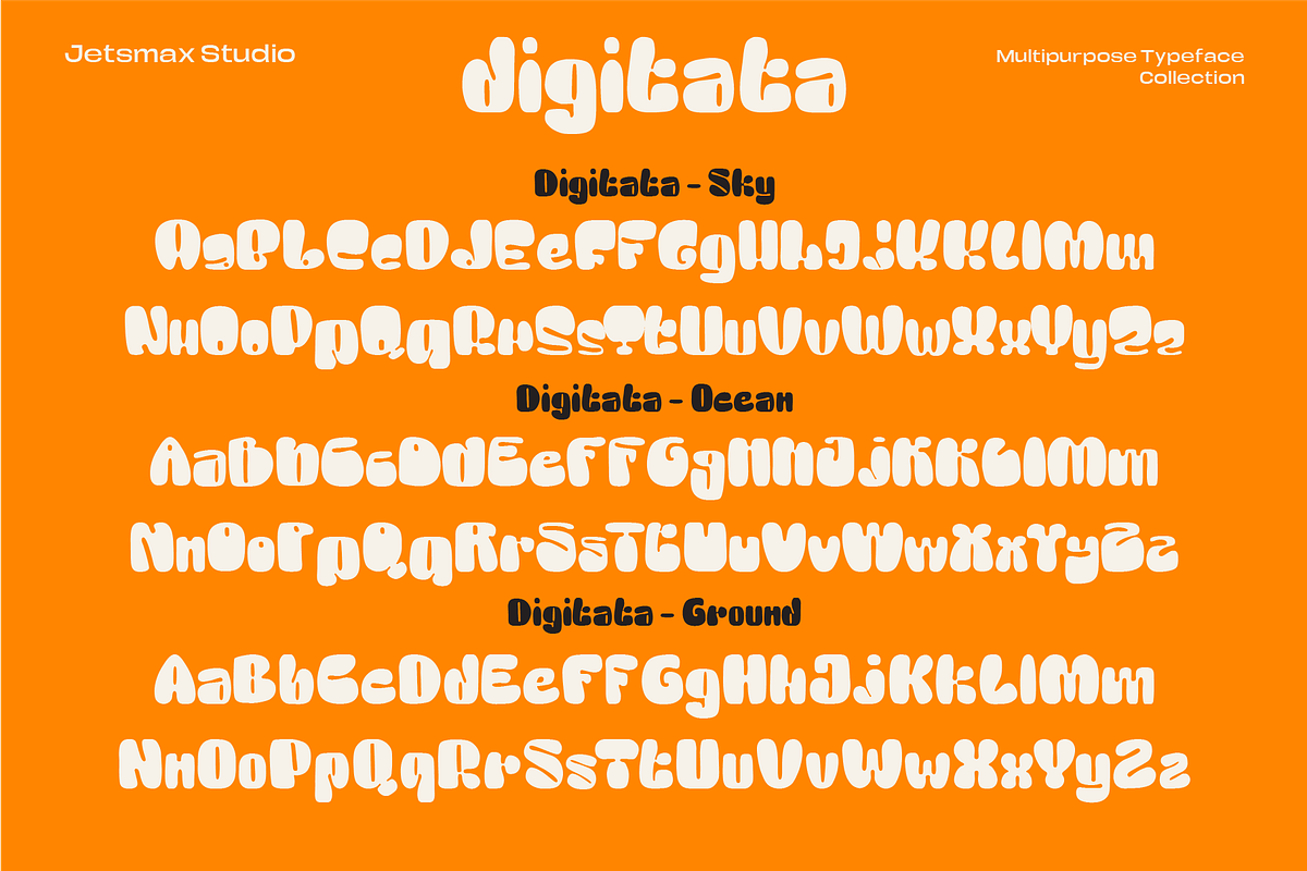 Digitata, a Handwritten Font by Jetsmax® Studio (Photo 4 of 10)