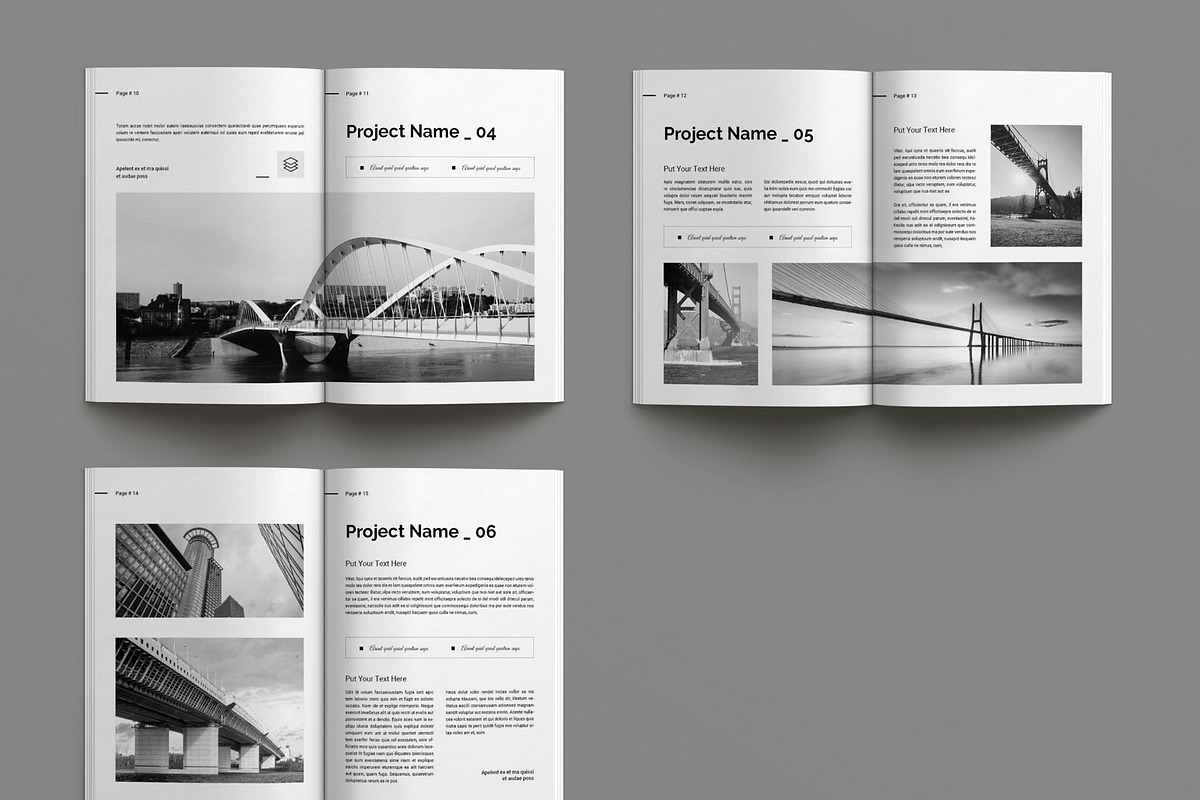Architecture Portfolio, a Brochure Template by Seeing-art (Photo 11 of 11)