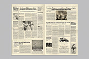 Vintage Newspaper, a Magazine Template by BrandPacks (Thumbnail 4 of 4)