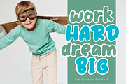 Kinderland Fun Advertisement Font, a Font by Creatype Studio (Thumbnail 4 of 8)