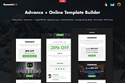 Advance + Online Template Builder, an Email Template by DynamicXX (Thumbnail 1 of 2)
