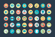 100+ Flat Internet Marketing Icons, a Duotone Icon by Vectors Market (Thumbnail 2 of 3)