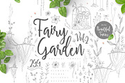 Fairy Garden 2 - Spring Illustration, an Illustration by Euonia Meraki (Thumbnail 1 of 12)