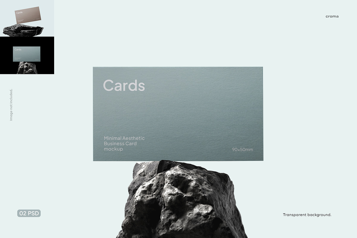 Business Card Mockup, a Product Mockup by Croma Studio (Photo 1 of 5)