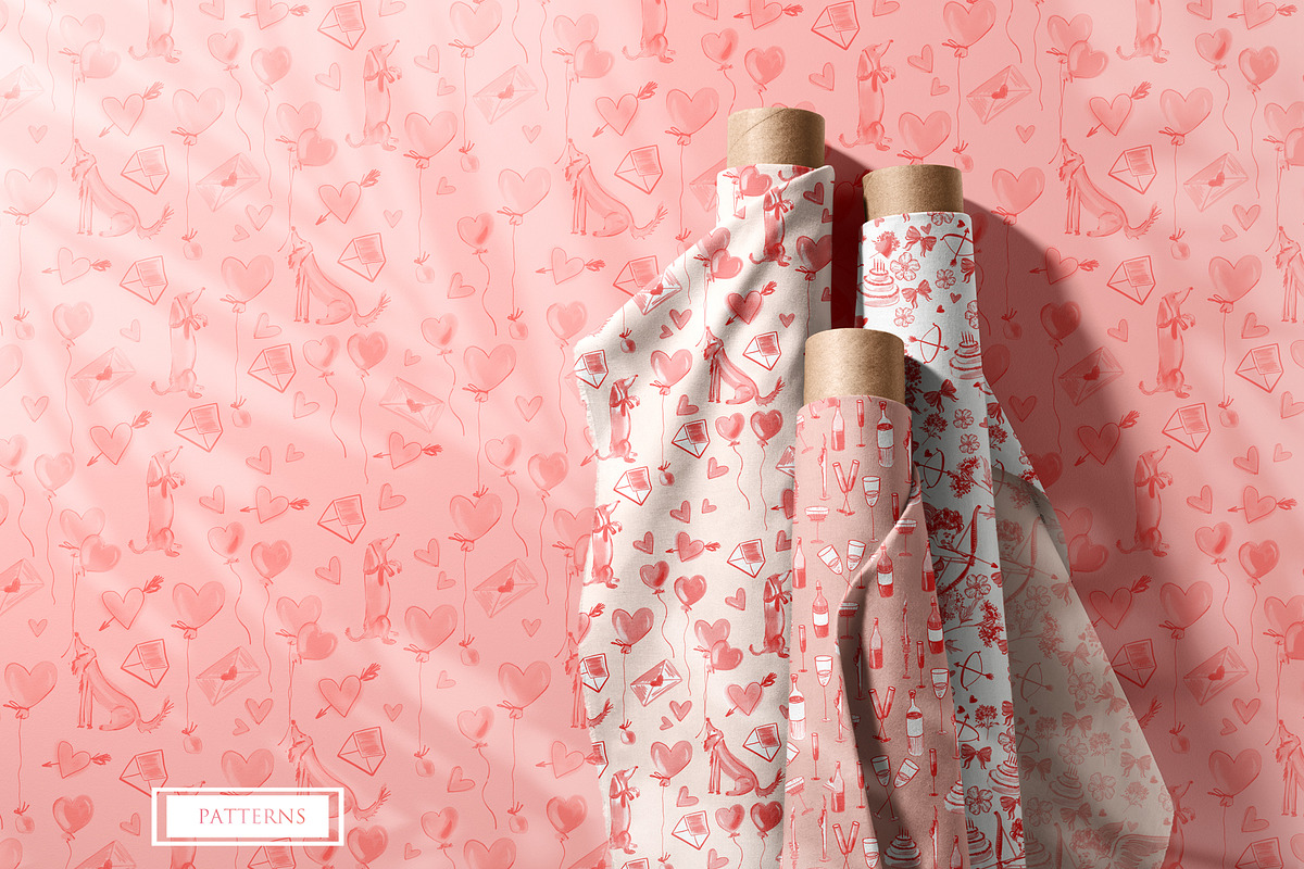 VALENTINE'S DAY IN PINK & RED COLOR, an Object Graphic by Knopazyzy (Photo 15 of 17)