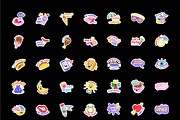 Groovy Sticker Set, an Emoji Icon by Brickclay (Thumbnail 6 of 7)