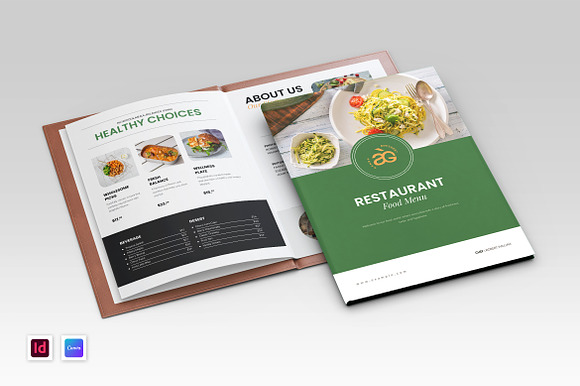 Healthy Food Menu Template preview 7