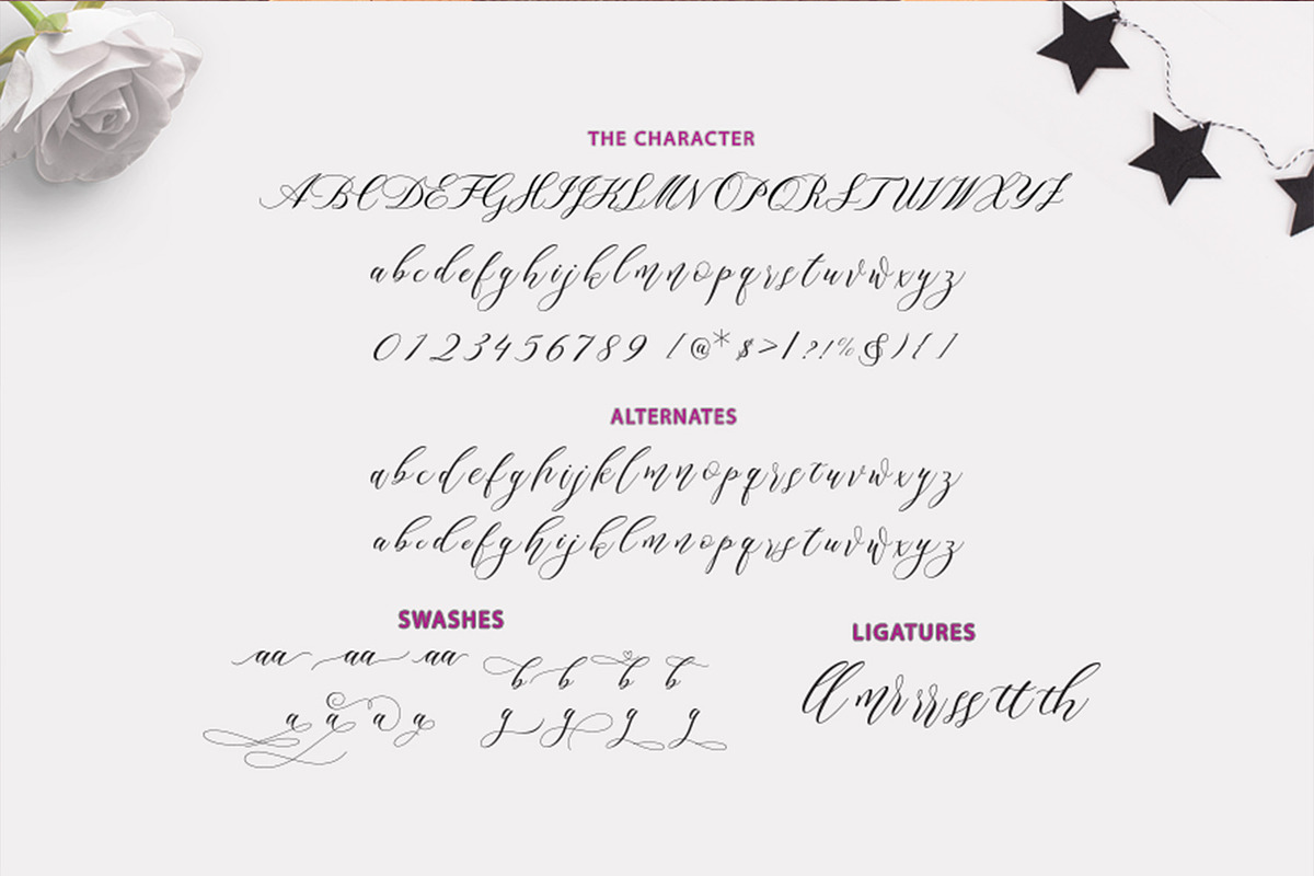 Lorriana Script preview 8