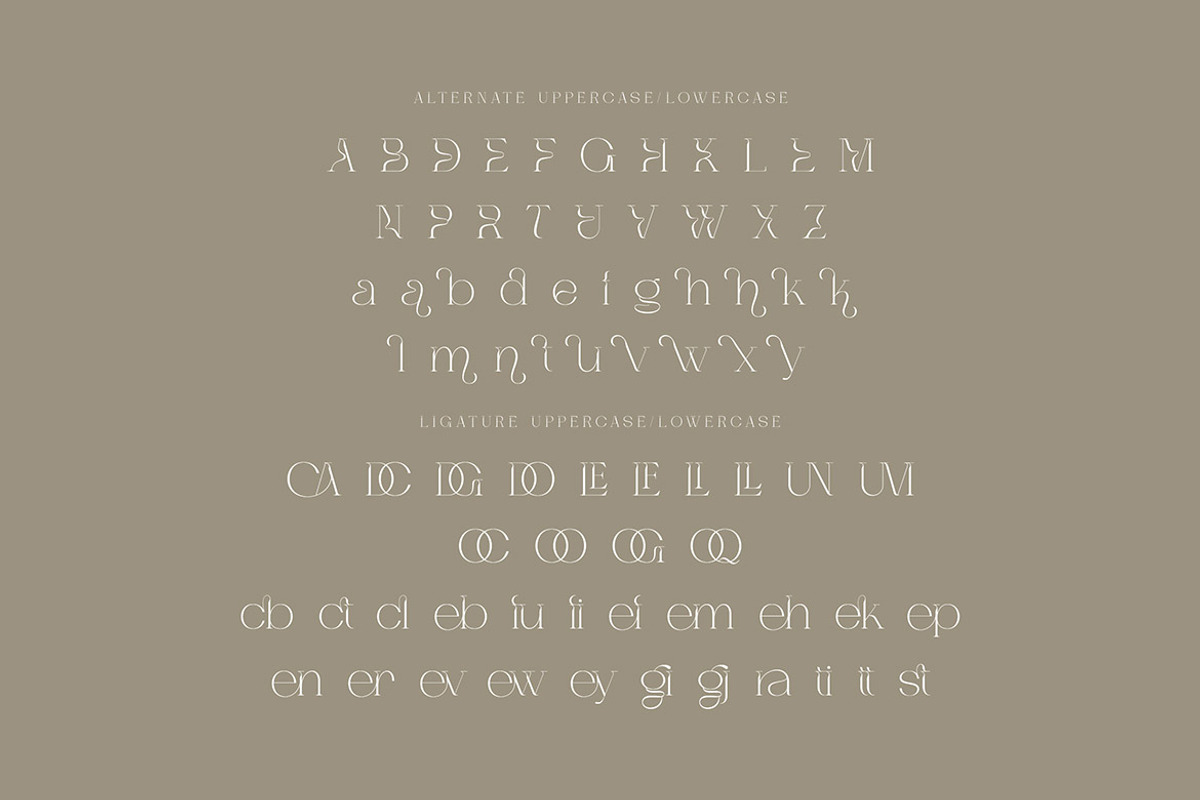 Trendy & Modern Fonts 3 - 10 Sets, a Sans Serif Font by Cruzine (Photo 20 of 47)