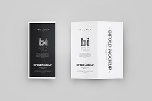 Bi-Fold DL Brochure Mock-up 3