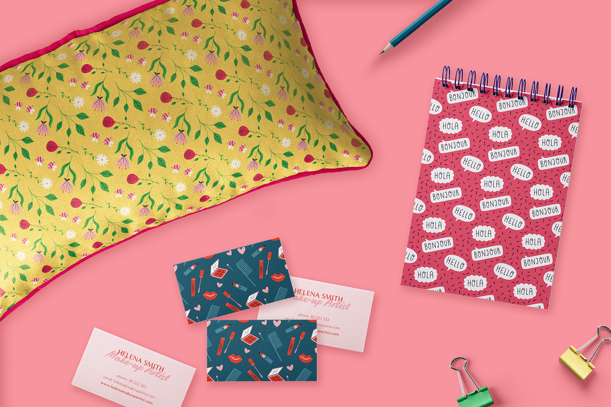 Bold & Colourful Patterns - Vector, a Pattern Graphic by Carole Chevalier (Photo 3 of 7)