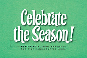 Festivus | Retro Holiday Type!, a Script Font by StudioWorks (Thumbnail 2 of 8)