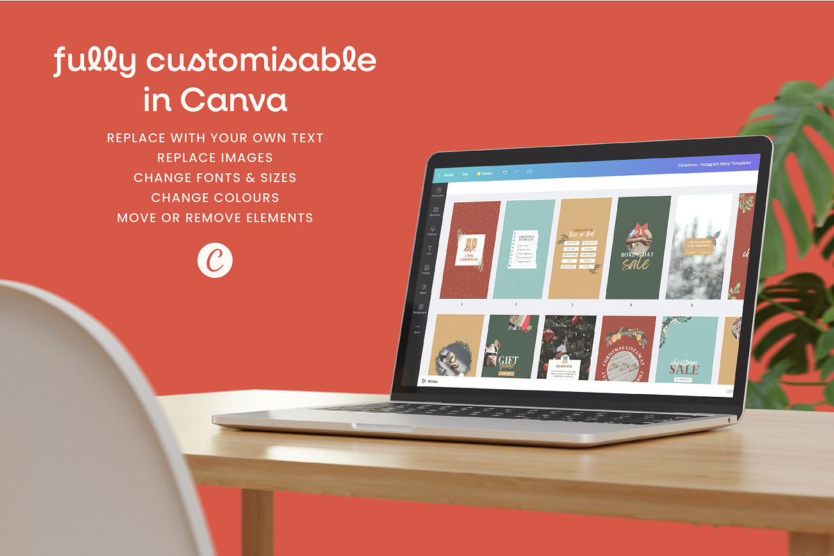 Christmas Instagram Stories, a Social Media Template by Templatez.Co (Photo 3 of 5)