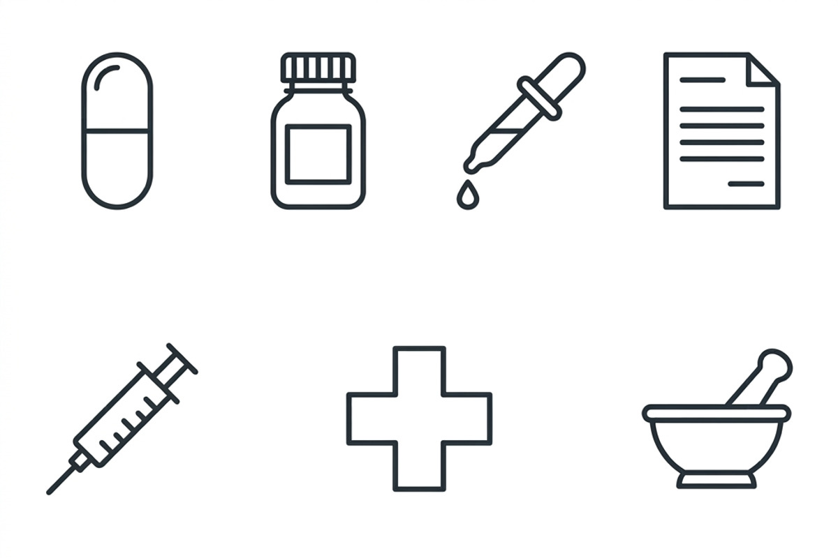 Bundles Set Optical Store Icons, an Outline Icon by adenpinkstore (Photo 3 of 44)