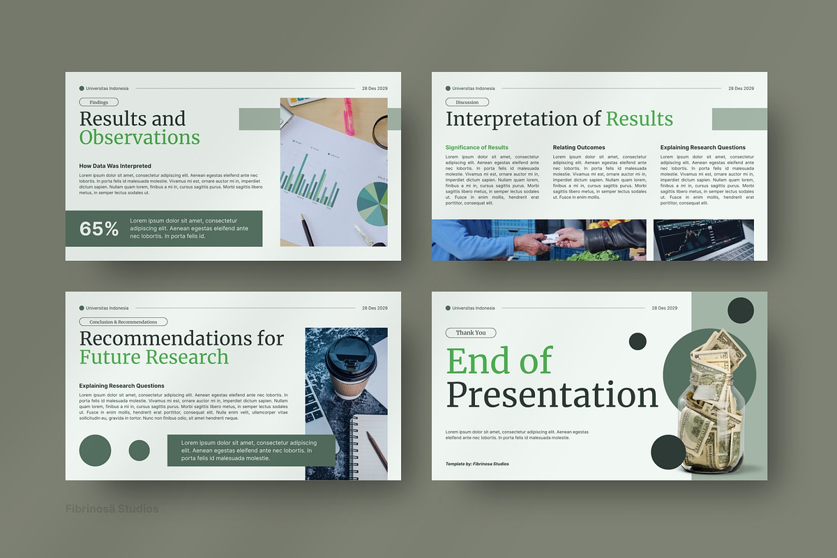 Accounting Thesis Defense Template, a Presentation Template by FIBRINOSÄ (Photo 5 of 6)