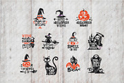 Halloween Quote and Cutting SVG DXF, an Illustration by defarmerdesign (Thumbnail 4 of 5)