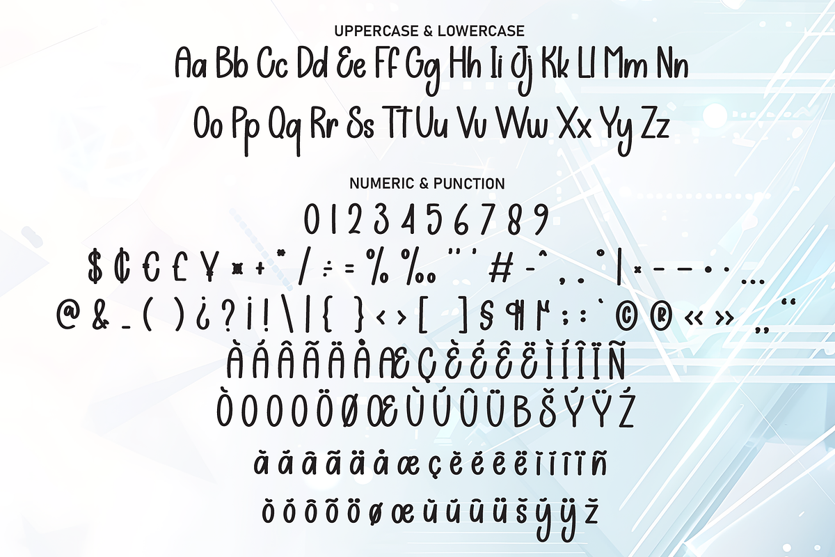 Modern Digital | Script Font, a Script Font by Scratchones (Photo 7 of 8)