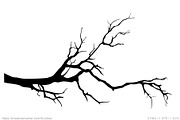 Blank tree branch, vector, eps, svg, a Graphic by Illustree (Thumbnail 3 of 5)