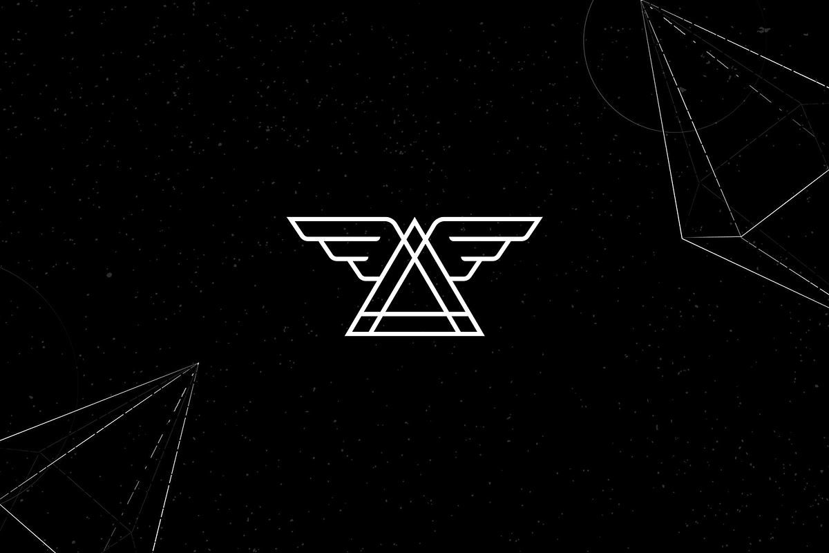 Minimalist Triangle with Wings Logo, a Branding & Logo Template by Luxury Logos (Photo 2 of 4)