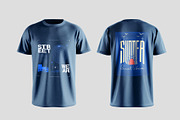 Realistic T-shirt Mockup, a Product Mockup by Sweetdady (Thumbnail 2 of 4)