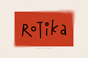 Rotika, a Sans Serif Font by vuuuds (Thumbnail 1 of 11)