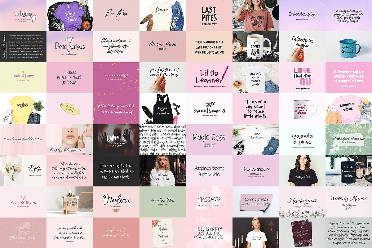 Handlettered Font Bundle, Volume 2, a Handwritten Font by Beck McCormick (Photo 8 of 15)