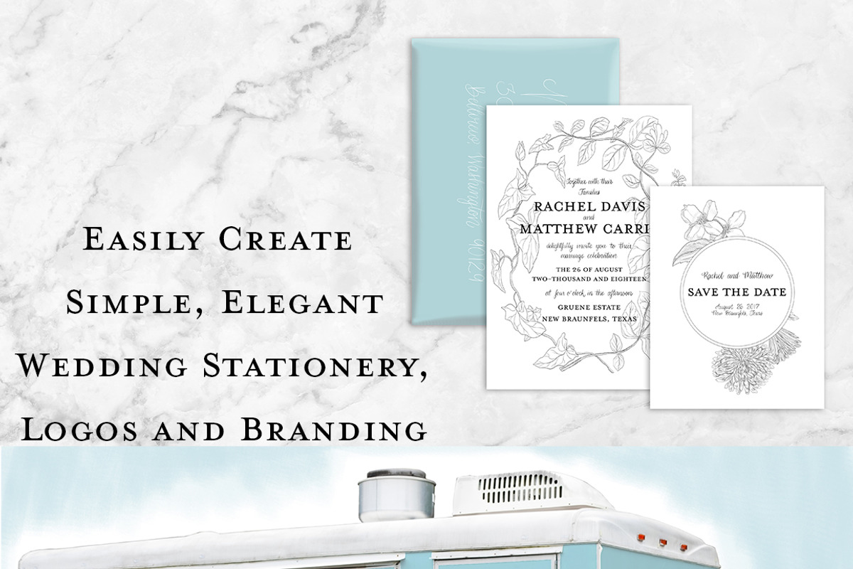 Soiree Botanical Graphic Set, a Food Illustration by Si Design Loft (Photo 6 of 6)