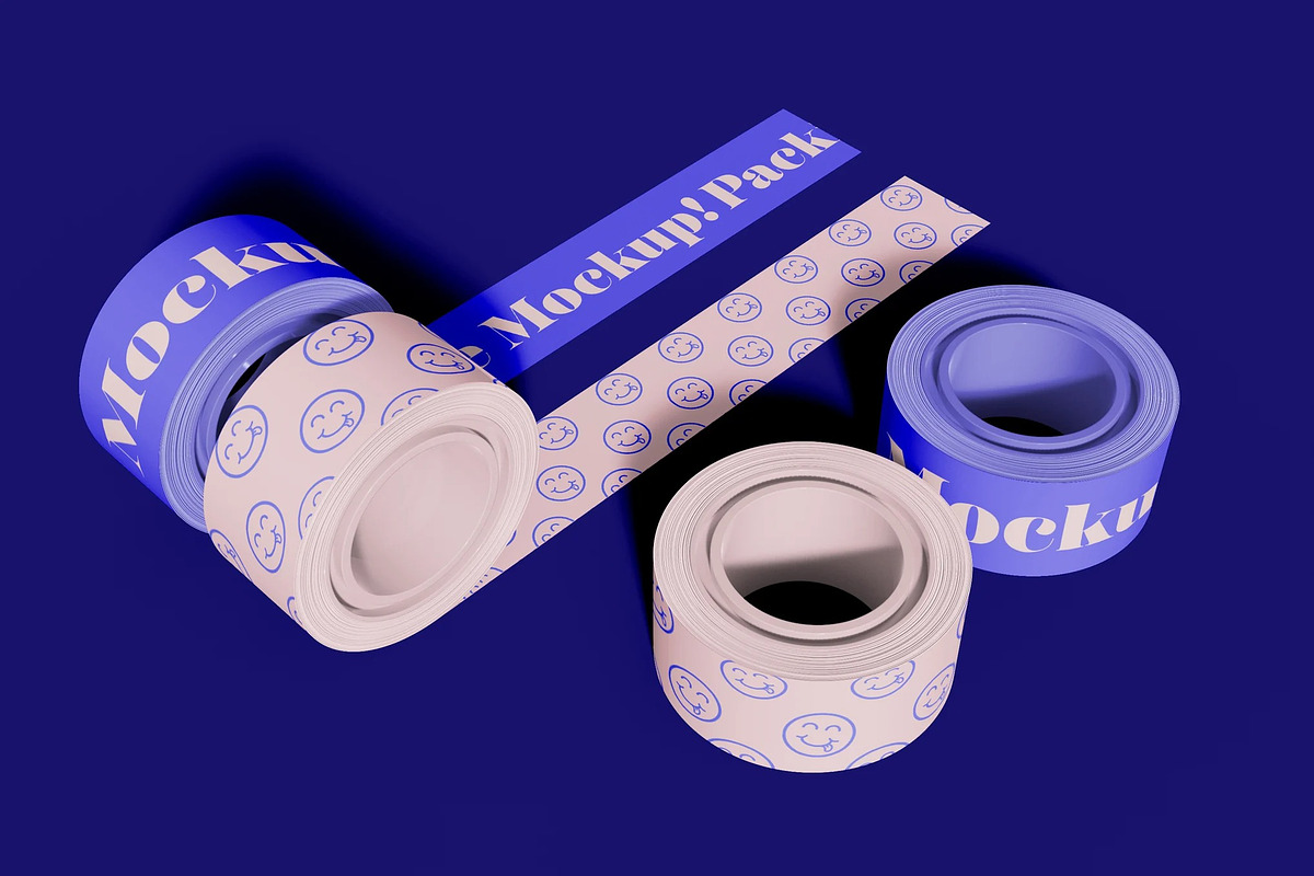 Duct Tape Mockup, a Packaging Mockup by skybluecreative (Photo 2 of 2)