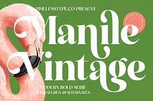 Manile Vintage Modern Bold Serif
