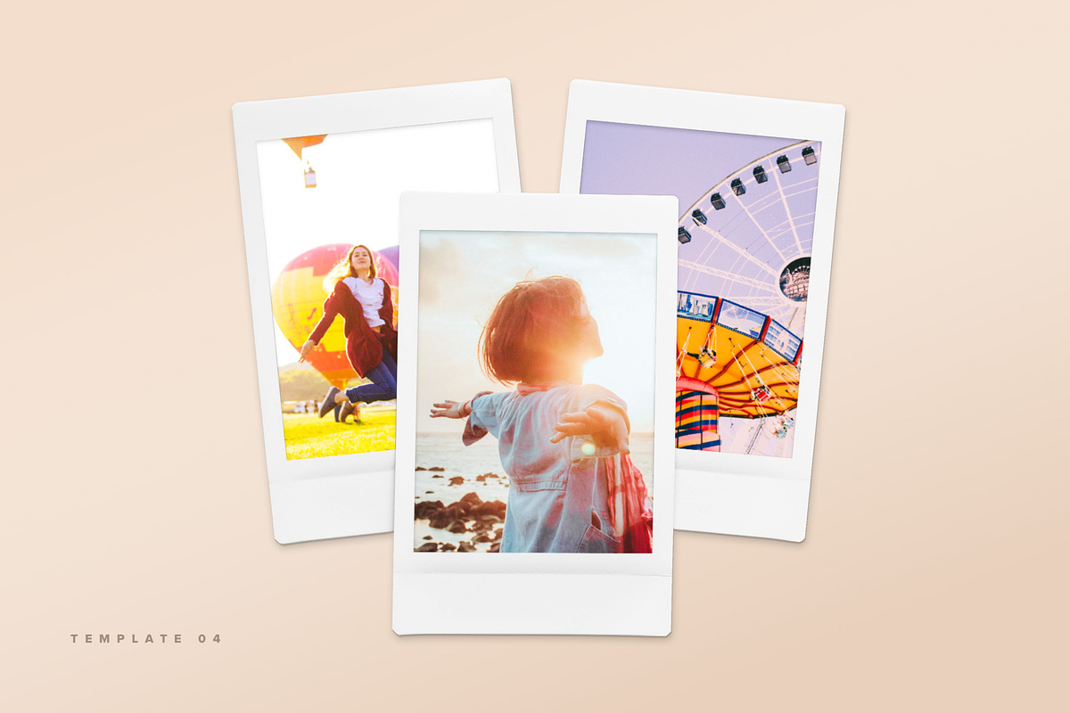 Instant Photo Snapshot Mockups, a Mask Mockup by Creative Veila (Photo 7 of 9)