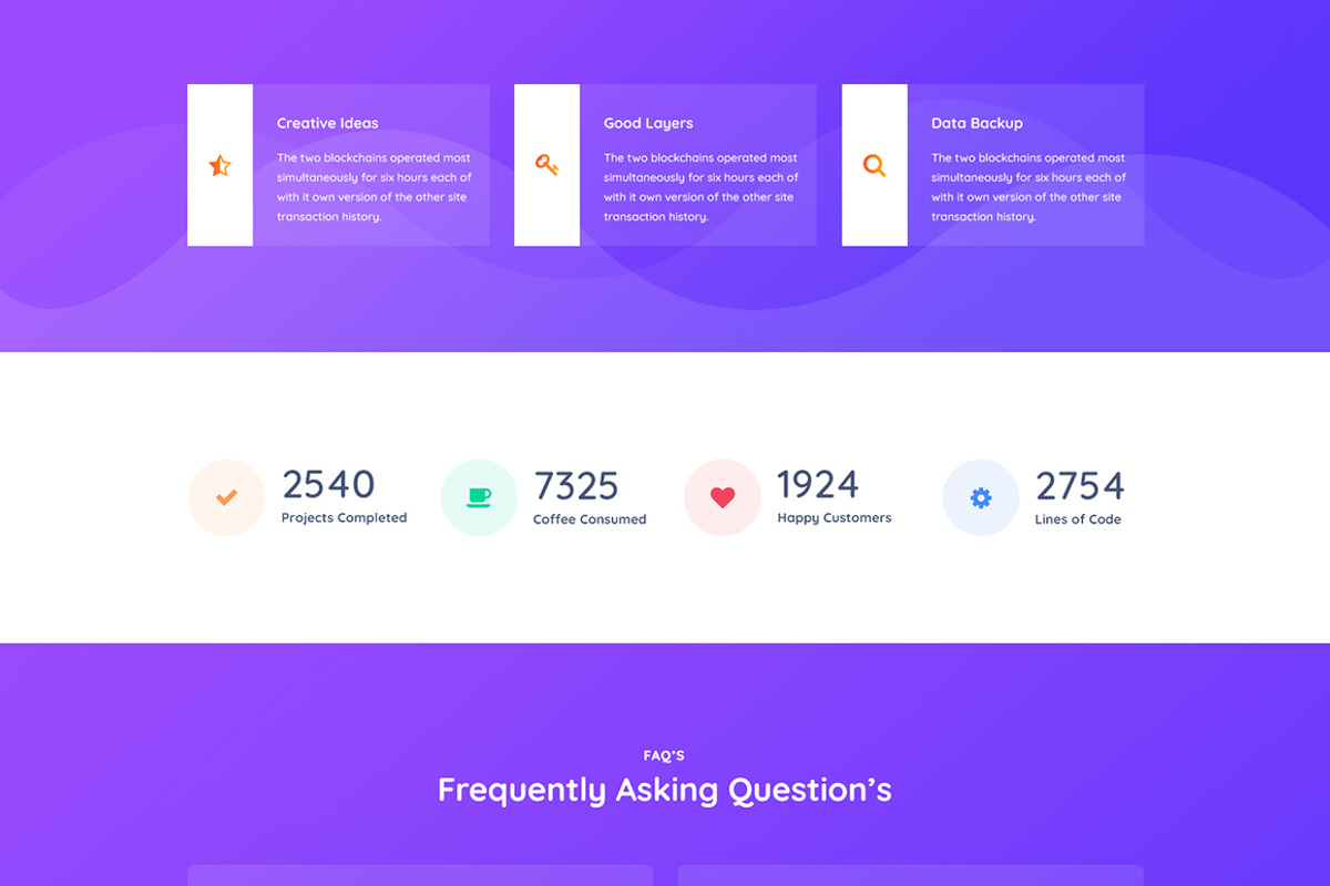 Dogemine - DogeCoin Mining Template, a HTML Template by THESOFTKING (Photo 2 of 3)