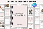 The Ultimate Wedding Day Binder, a Brochure Template by PixelBloomClub (Thumbnail 1 of 8)