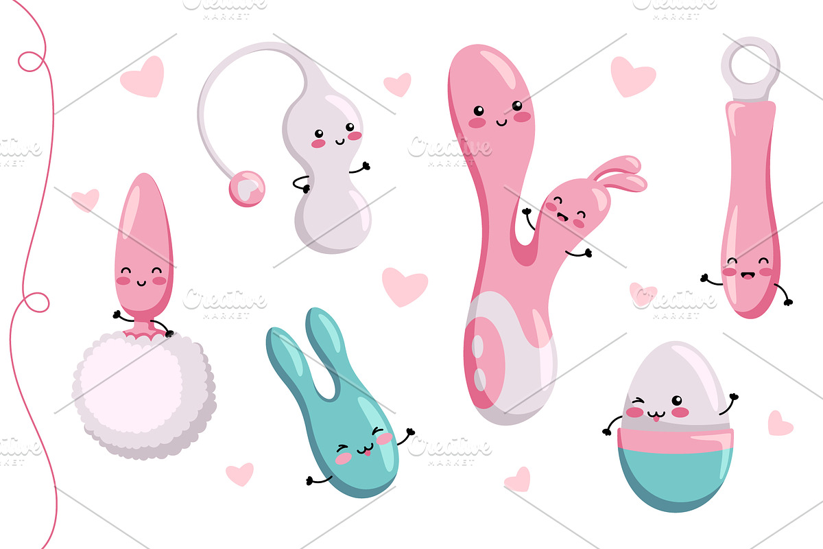 Sex Toys Characters 18+, an Object Illustration by Panna Limon Store (Photo 4 of 7)