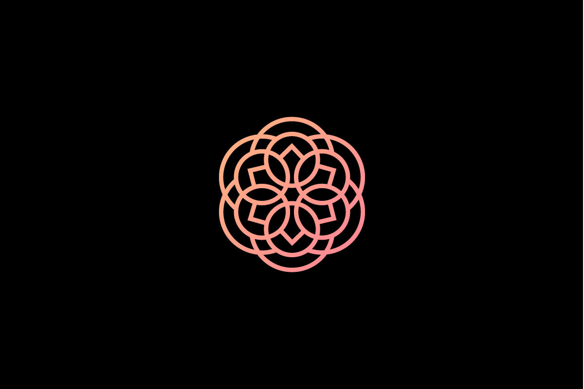 Geometric Floral Mandala Logo Design! preview 8