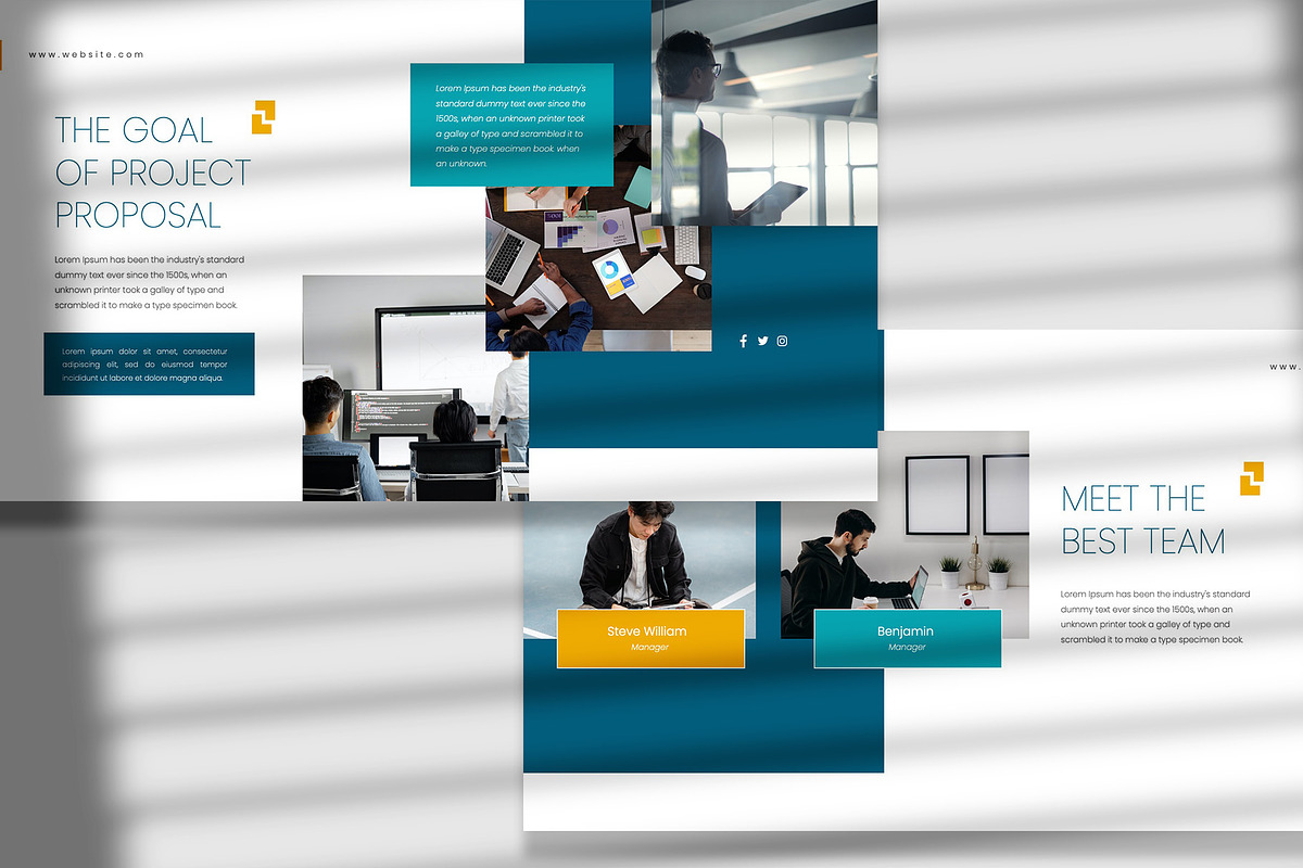 Project Proposal Keynote Template, a Presentation Template by Boinah Studio (Photo 2 of 6)
