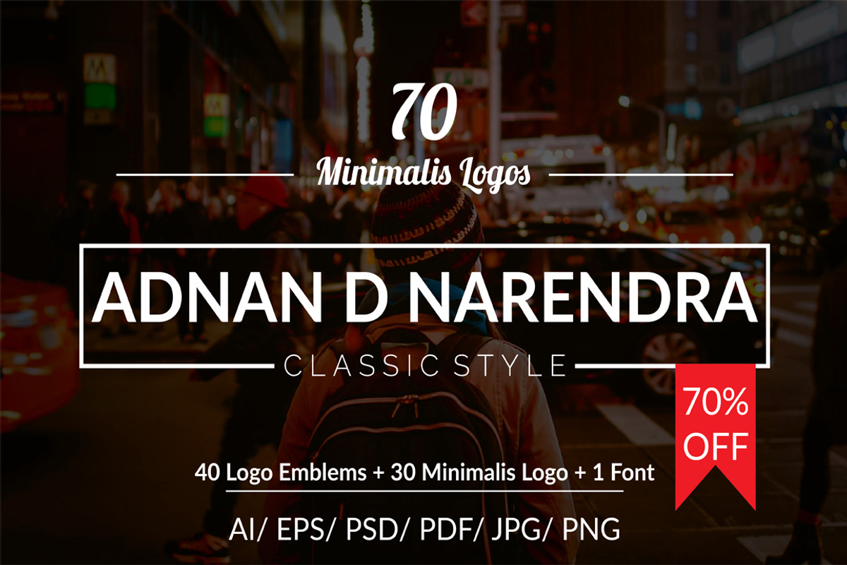 Minimalist Logo + Extra 70%Off, a Branding & Logo Template by Artha Desain (Photo 1 of 11)