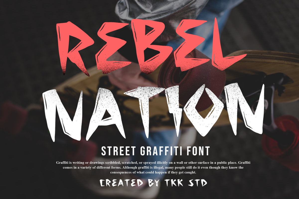 Graffiti Font Bundle - SALE, a Sans Serif Font by tokokoo (Photo 6 of 11)