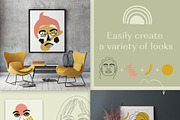 Femine line art. Abstract woman., an Illustration by KomannaArt (Thumbnail 4 of 7)