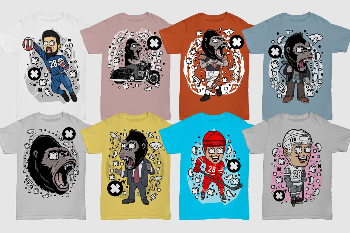 Cartoon Vector #7 Designs Bundle, an Illustration by roach_graphic (Photo 7 of 14)