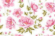 50% OFF! Seamless peony pattern., a Pattern Graphic by Kotkoa (Thumbnail 5 of 5)