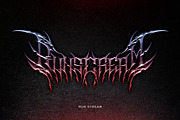 Drawn | Metal Font, a Blackletter Font by WingBuk (Thumbnail 7 of 13)