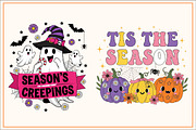 Groovy Halloween Sublimation Bundle, a Work Illustration by Dream Creation (Thumbnail 2 of 11)