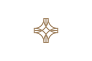 Symmetrical Star Sparkle Logo, a Branding & Logo Template by johnkent (Thumbnail 1 of 3)
