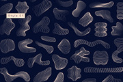 Linear Organic Shapes, an Object Graphic by Léo Alexandre (Thumbnail 3 of 12)